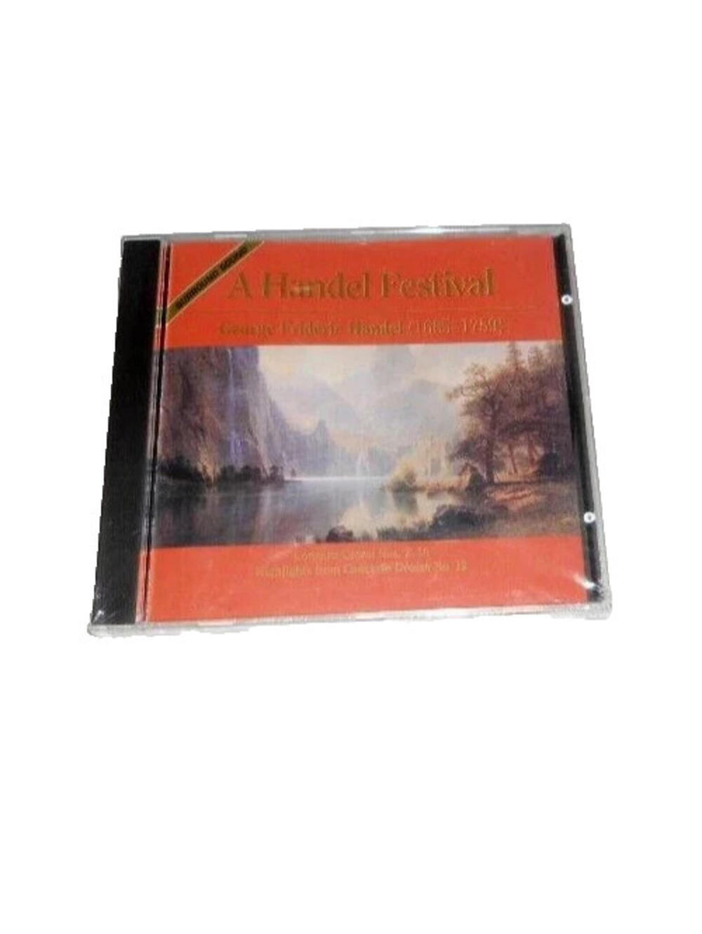 A Handel Festival: George Frideric Handel (1685-1759) Audio CD BRAND NEW SEALED